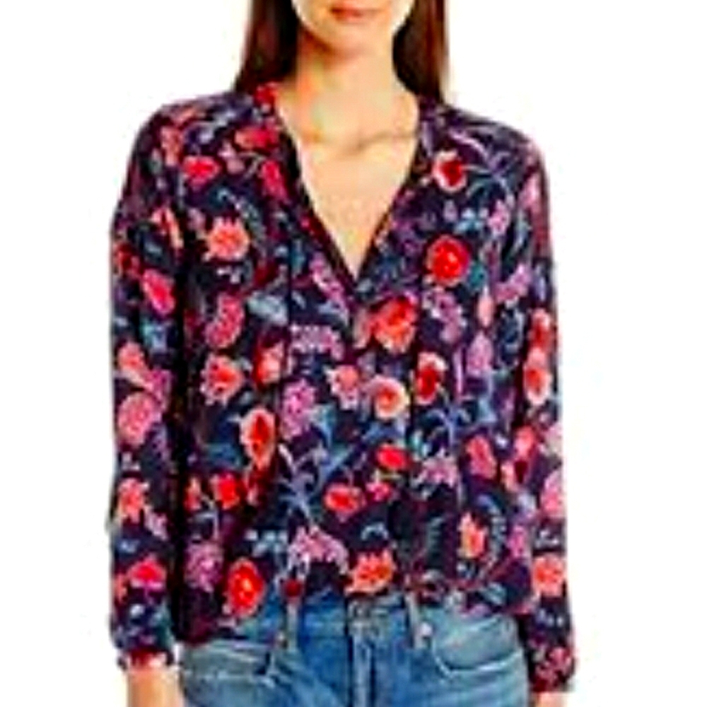 Lucky Brand Floral Blouse